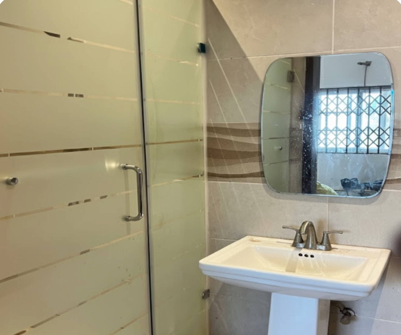 Luxury Single Swing Door Shower Enclosure