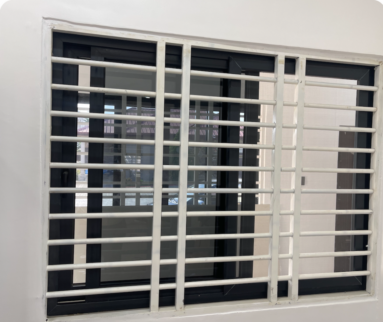Fixed Round Pipe Window Burglar Proo